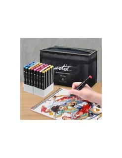 Hot Estuche 120 Rotuladores Luxury Canvas Gama Artist Rotuladores