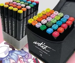 Discount Estuche 30 Rotuladores Luxury Canvas Gama Artist Rotuladores