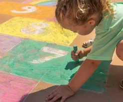 Estuche 6 tizas jumbo colores surtidos Infantil