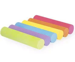 Estuche 6 tizas jumbo colores surtidos Infantil