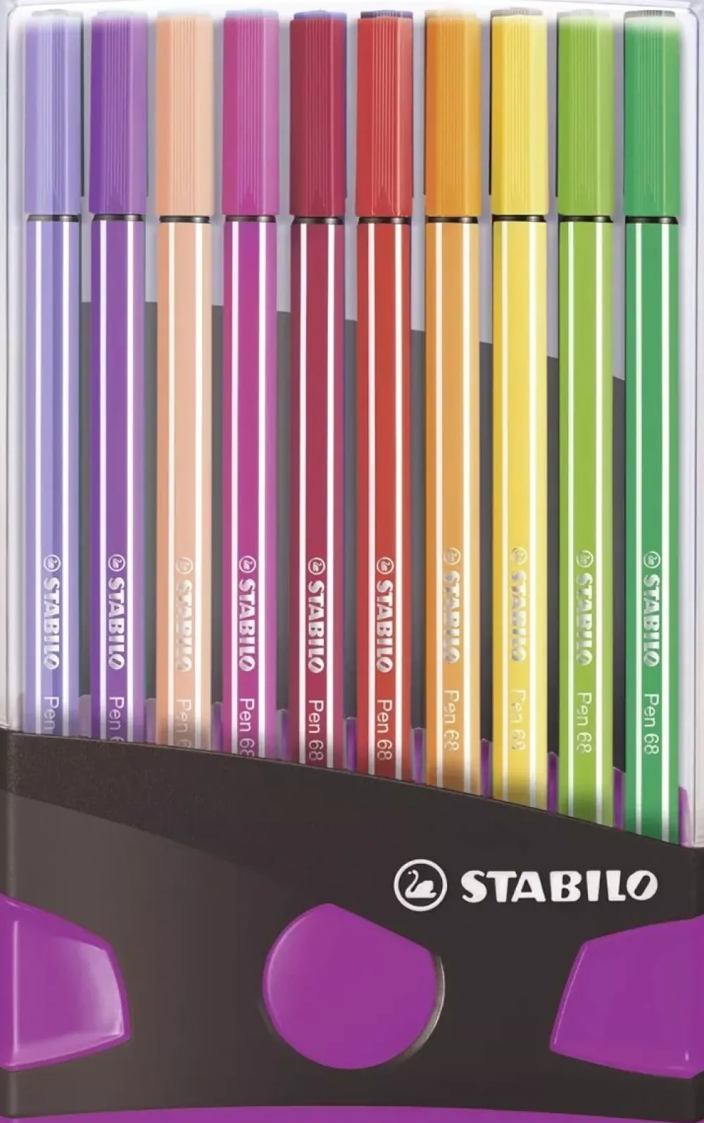 Outlet Estuche ColorParade 20 Rotuladores Pen 68 Gris/Fuschia Rotuladores
