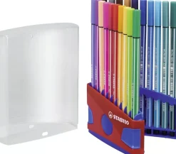 Sale Estuche ColorParade 20 Rotuladores Pen 68 Rojo/Azul Rotuladores