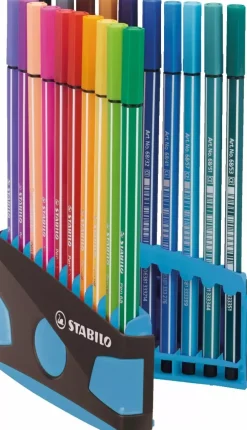 Best Estuche ColorParade 20 Rotuladores Pen 68 Gris/Azul claro Rotuladores