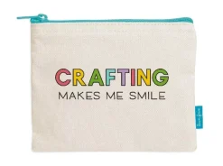 Hot Estuche con Cremallera Crafting Makes Me Smile Organización