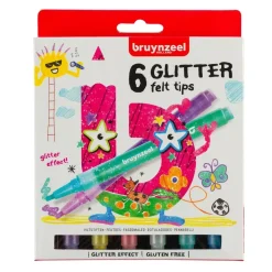 Clearance Estuche de 6 Rotuladores Brillantes Kids Rotuladores