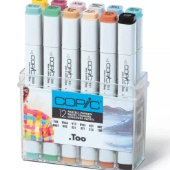 Discount Estuche de 12 rotuladores Colores Pastel Classic Rotuladores