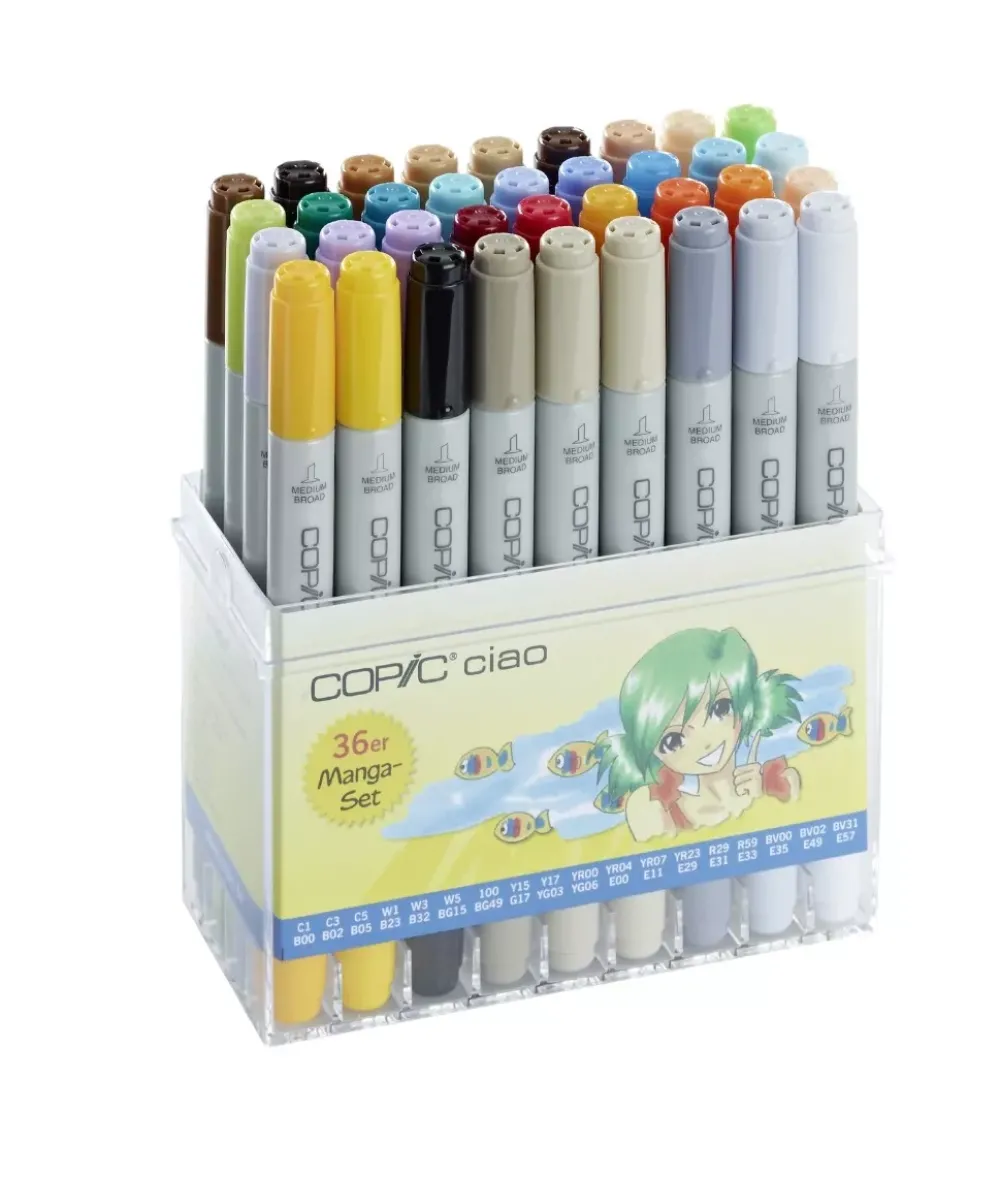 Discount Estuche de 36 rotuladores Manga Ciao Rotuladores