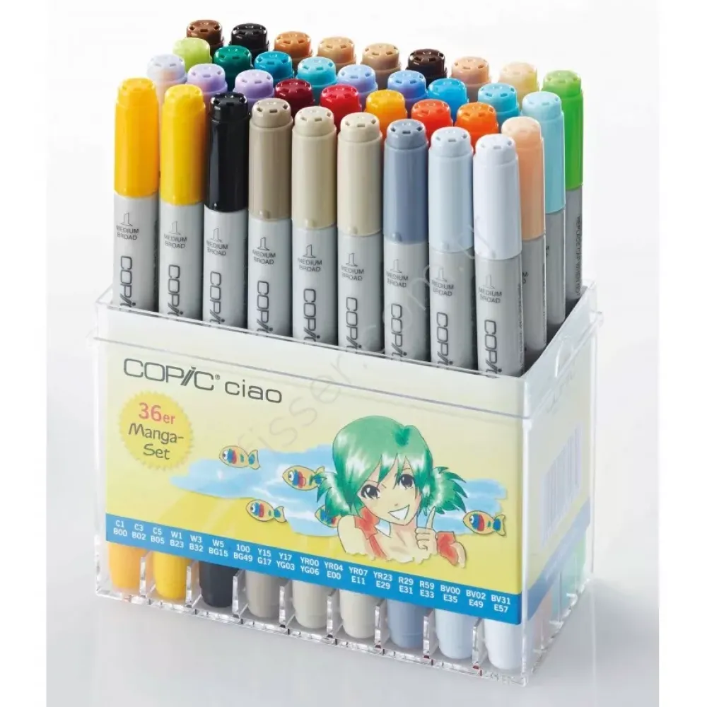 Discount Estuche de 36 rotuladores Manga Ciao Rotuladores