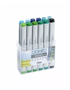 Online Estuche de 12 rotuladores Tonos Medio Ambiente Classic Rotuladores