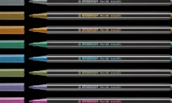 Best Estuche de Metal 8 Rotuladores Metálicos Pen 68 Metallic Rotuladores