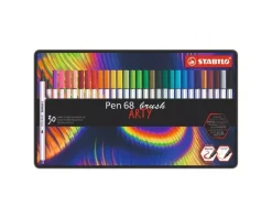 Outlet Estuche de Metal Arty 24 Rotuladores Pen 68 Brush Rotuladores