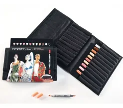 New Estuche de tela con 12 rotuladores Tonos piel Ciao Rotuladores