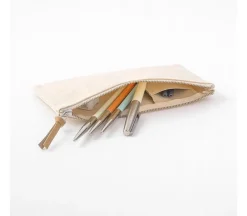 Estuche Kurashiki Canvas Plano Organización
