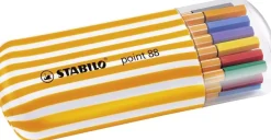Outlet Estuche Zebrui 20 Rotuladores Pastel Point 88 Rotuladores