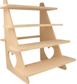 Clearance Expositor Madera Corazones On se Marie Maderas