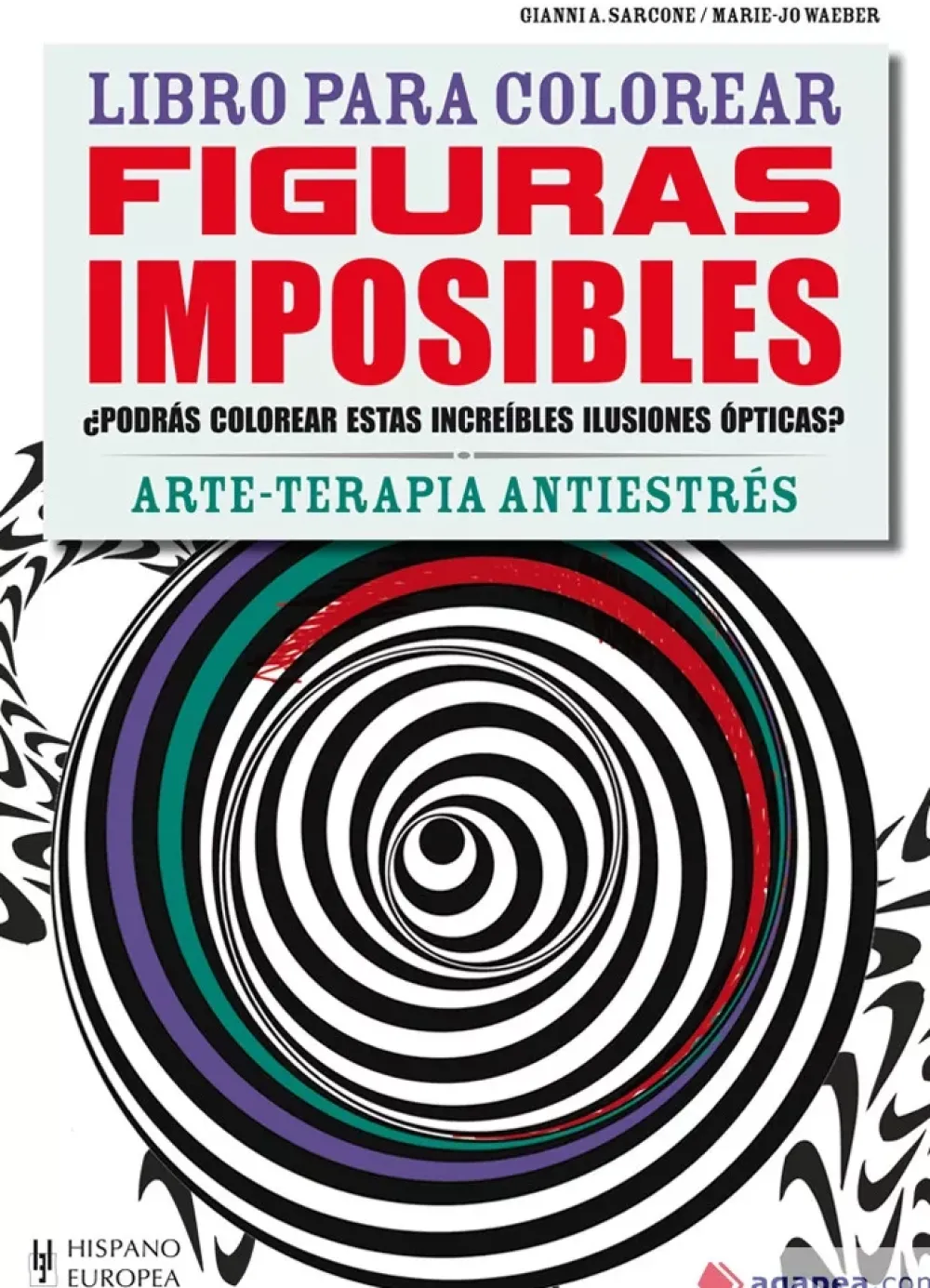 New Figuras imposibles Libro para colorear arte-terapia antiestrés Colorear