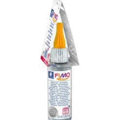 New Fimo Líquido Gel Decorativo Plata 50ml Pastas Moldeables