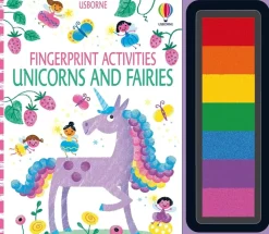 Fingerprint Activities Unicorns and Fairies Infantil