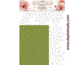 New Flor de Foamiran Dalia Pompón Dayka Goma Eva Fofuchas