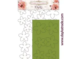Flor de Foamiran Violeta Dayka Goma Eva Fofuchas