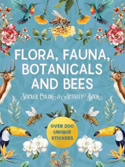 Hot Flora, Fauna, Botanicals, and Bees Infantil