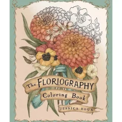 Hot Floriography Coloring Book Colorear