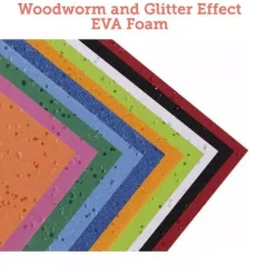 Best Foamy Goma EVA Carcoma Glitter 60x40cm 2mm Goma Eva Fofuchas