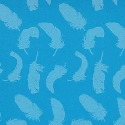 Outlet Foamy Goma EVA estampado Plumas fondo azul Goma Eva Fofuchas