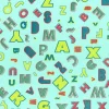 Outlet Foamy Goma EVA estampado letras Goma Eva Fofuchas