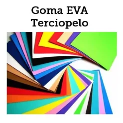 Online Foamy Goma EVA Flock Terciopelo 60x40cm 2mm Goma Eva Fofuchas