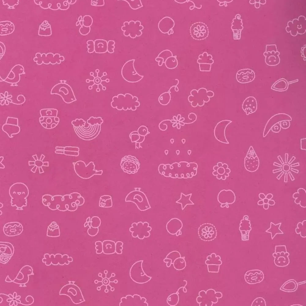Hot Foamy Goma EVA Verano infantil Fucsia 2mm Goma Eva Fofuchas