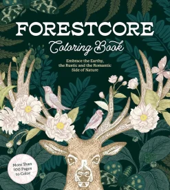 Online Forestcore Coloring Book Colorear