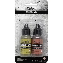 Foundry Wax Distress Kit Tim Holtz 01 Ceras, Pátinas Y Tintes