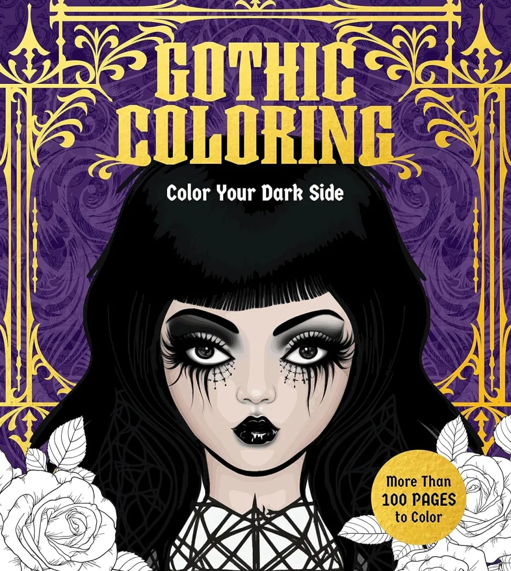 Discount Gothic Coloring Book Colorear