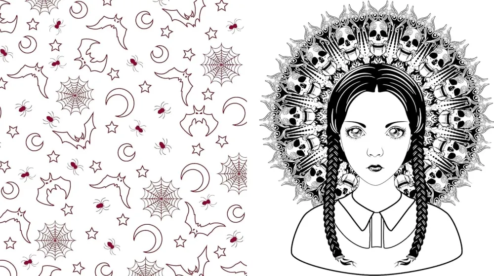 Discount Gothic Coloring Book Colorear