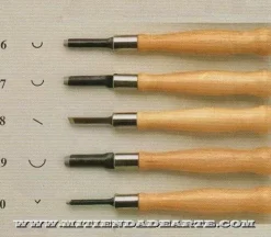 Outlet Gubias para talla Reig REF/250 Herramientas Para Madera