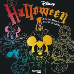 Online Halloween Disney 6 Dibujos Mágicos Rasca y Descubre Infantil