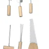 Herramientas metálicas y de madera decorativas set de 6 Unidades Maderas|Maquetas Y Modelismo