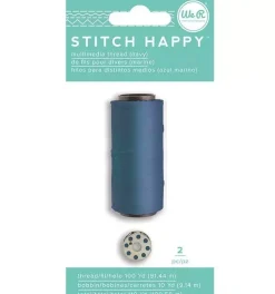 Outlet Hilo azul marino Stitch Happy We R Memory Keepers Telas, Sedas Y Fieltro|Herramientas Para Tela