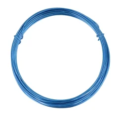 Discount Hilo de aluminio azul 1,5mm Bisutería