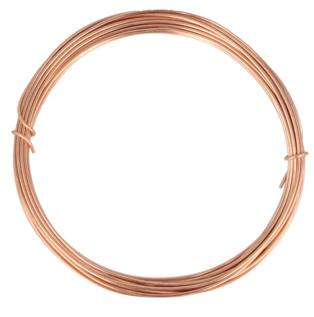 Hot Hilo de aluminio cobre 1,5mm Bisutería