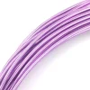 Clearance Hilo de Aluminio Malva 2mm Bisutería