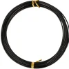 Hilo de aluminio negro 1,5mm Bisutería