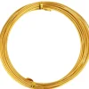 Hilo de aluminio oro 1,5mm Bisutería