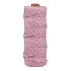Hot Hilo de macramé Rosa Pastel 3mm Macramé