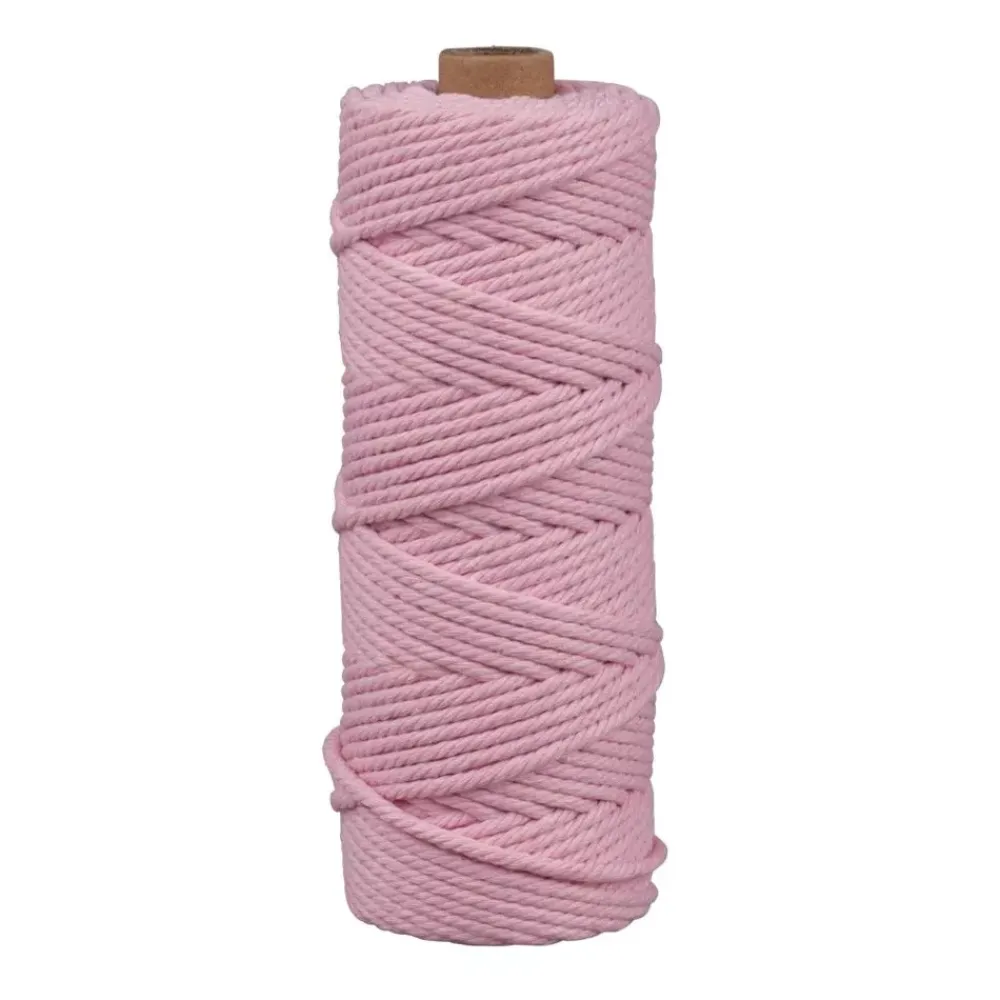 Hot Hilo de macramé Rosa Pastel 3mm Macramé