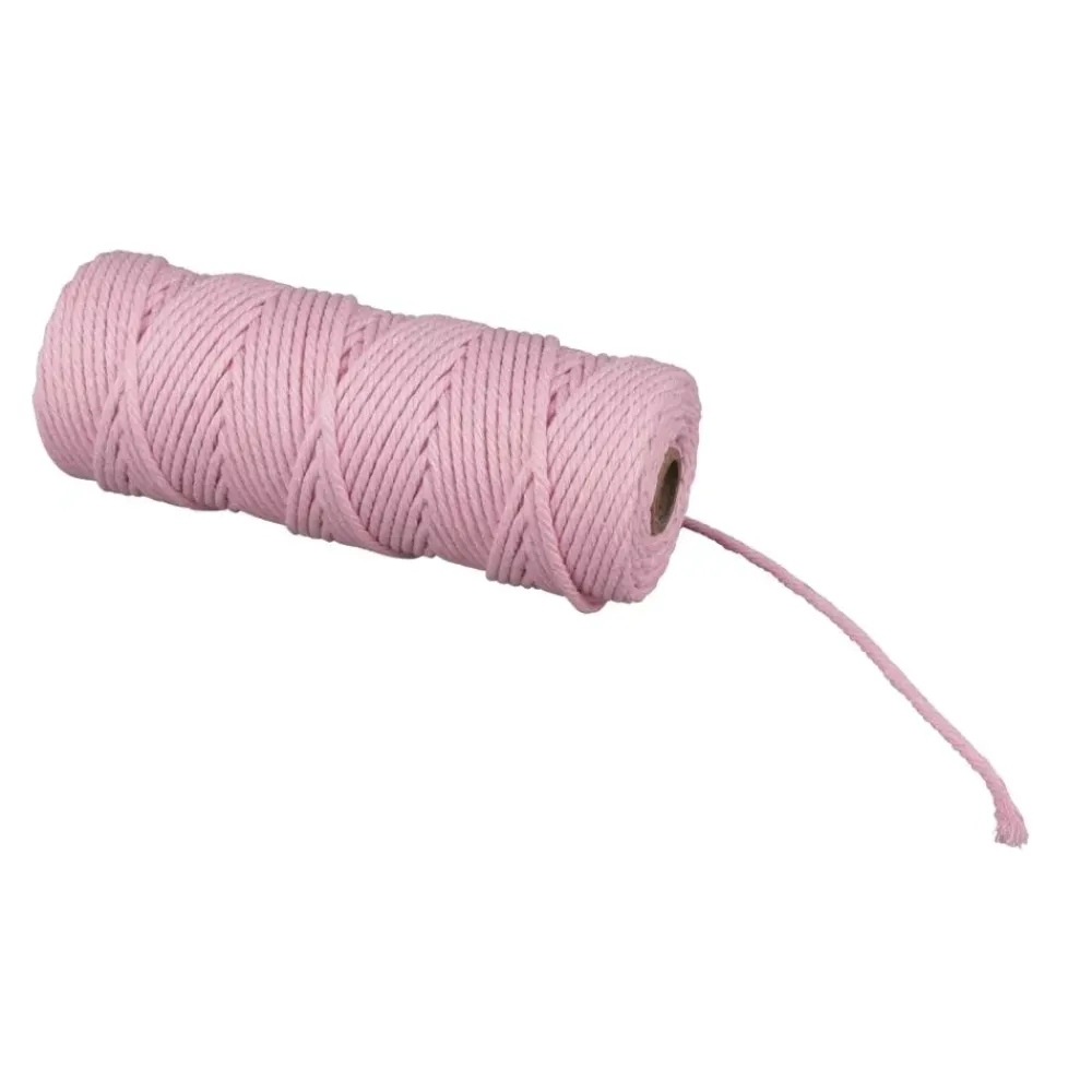 Hot Hilo de macramé Rosa Pastel 3mm Macramé