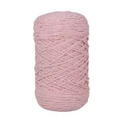 New Hilo Macramé Trenzado Reciclado Rosa 2mm Macramé