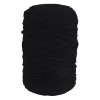 Sale Hilo Macramé Trenzado Reciclado Negro 2mm Macramé
