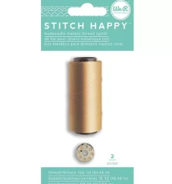 Discount Hilo metálico oro Stitch Happy We R Memory Keepers Herramientas Para Tela|Telas, Sedas Y Fieltro